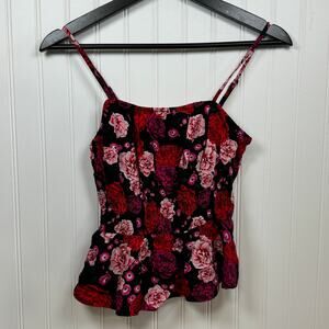 Old Navy Smocked Floral Cami Blouse Size XS